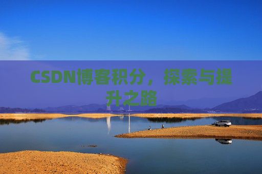 CSDN博客积分，探索与提升之路
